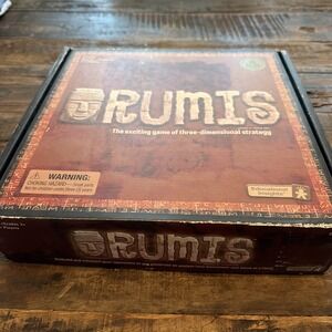 Rumis 2004 Strategy Board Game Educational Insights 3D Blocks